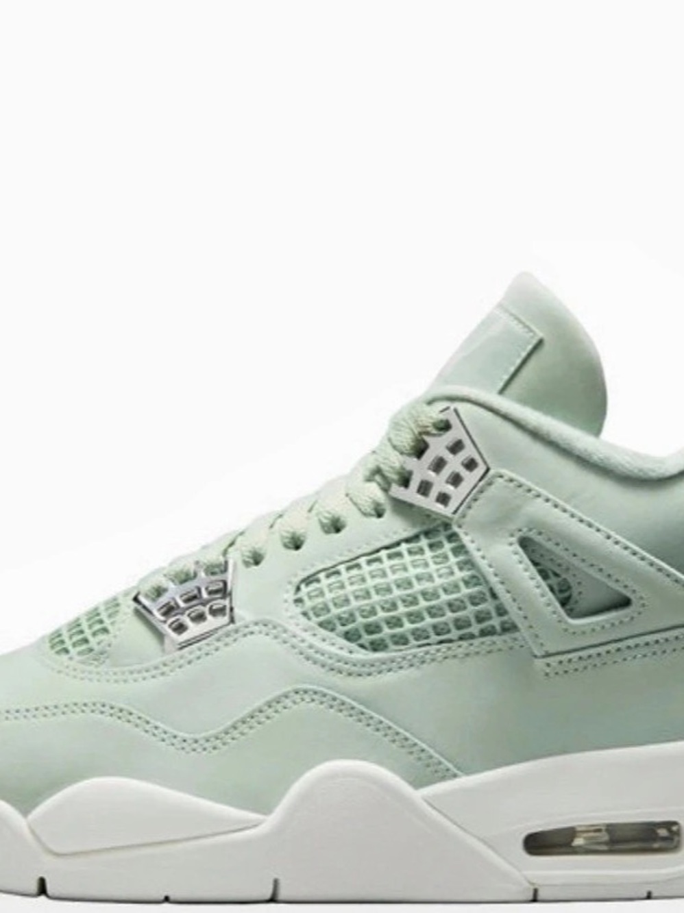 Nike Air Jordan 4 Retro Sneakers in Green Like New
